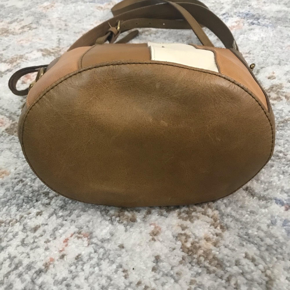Madewell Tricolor leather Bucket Bag - Picture 8 of 10